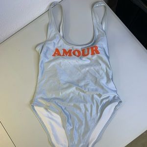 American Apparel Swimsuit One Piece - Small